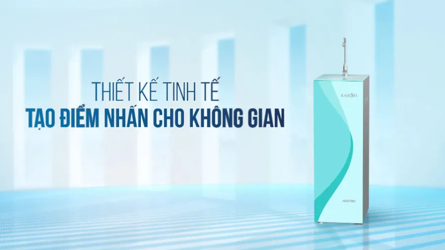 Thiết kế tinh tế, thời thượng - Máy lọc nước Karofi KAQ-N96