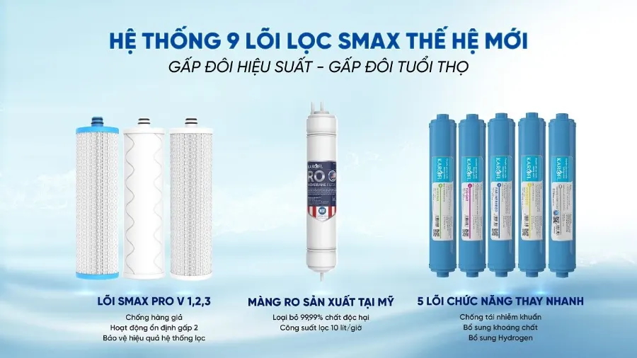 Máy lọc nước Karofi KHY-TN99 - hình ảnh thực tế 1