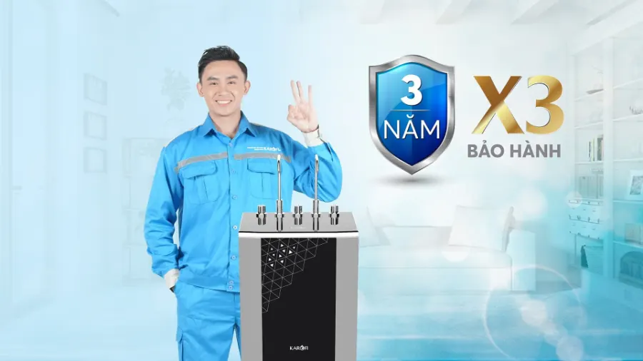Máy lọc nước nóng lạnh Karofi KAD-D950 - hình ảnh thực tế 4