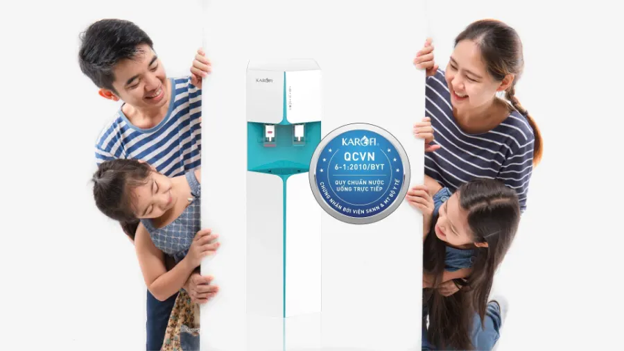 Máy lọc nước nóng lạnh Karofi HCV362 - hình ảnh thực tế 4
