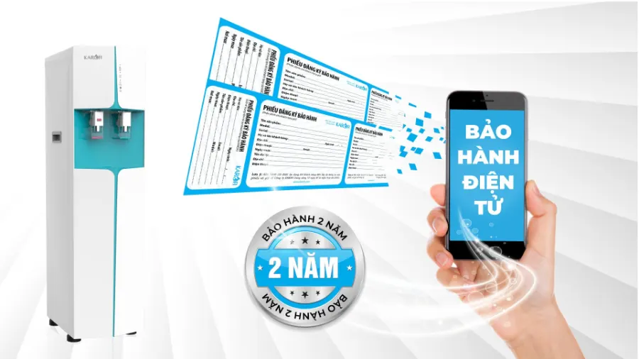 Máy lọc nước nóng lạnh Karofi HCV362 - hình ảnh thực tế 5