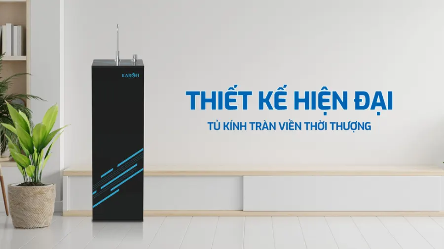 Thiết kế tinh tế, hiện đại - Máy lọc nước Karofi KAQ-D20