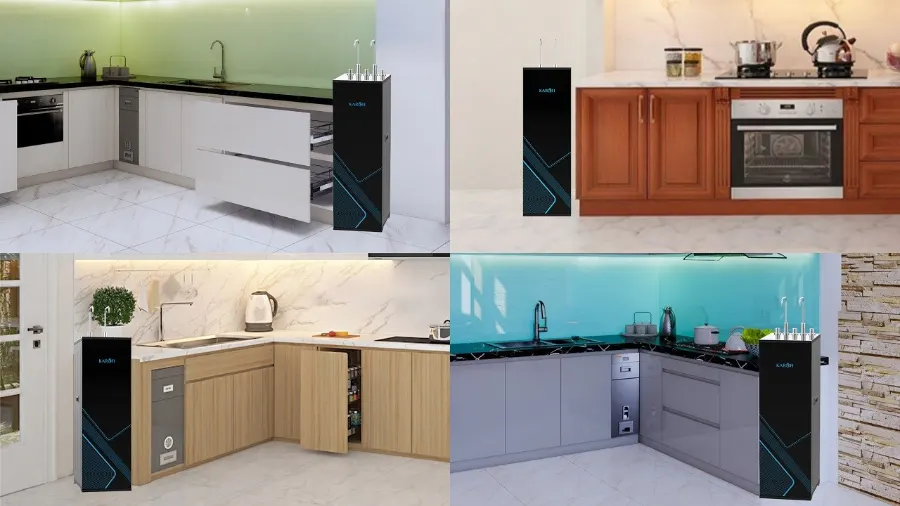 Máy lọc nước nóng lạnh Karofi KAD-D61 - hình ảnh thực tế 1