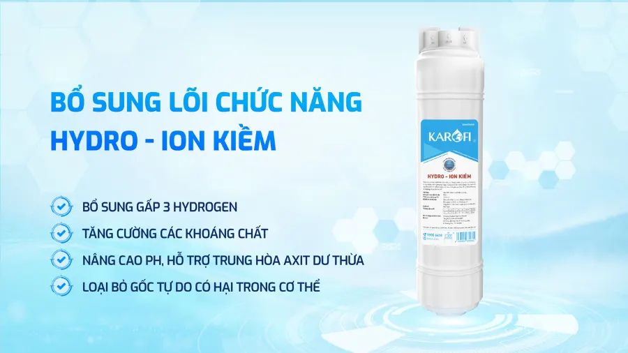 Máy lọc nước nóng lạnh Karofi KAD-D66S PRO - hình ảnh thực tế 1