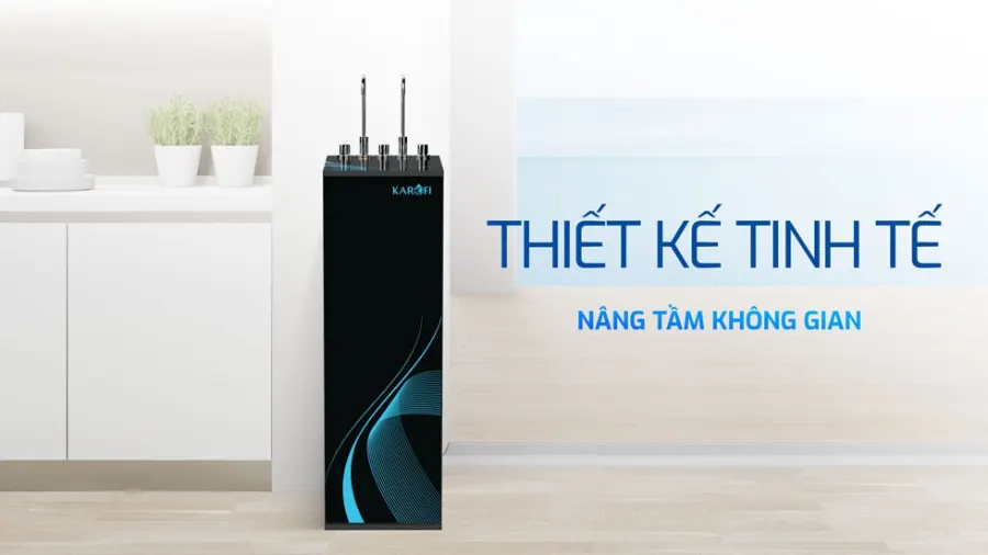 Thiết kế tinh tế - nâng tầm không gian - Máy lọc nước nóng lạnh Karofi KAD-M29