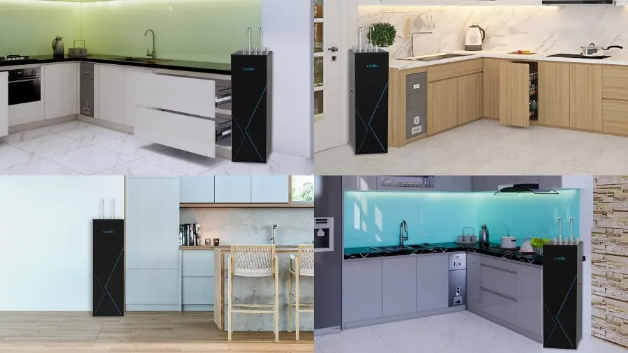 Máy lọc nước nóng lạnh Karofi KAD-M59 - hình ảnh thực tế 1