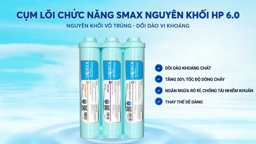 Máy lọc nước nóng lạnh Karofi KAD-X60 – tsp x60 07