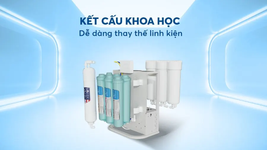 Máy lọc nước Karofi KAQ-U96 - hình ảnh thực tế 5