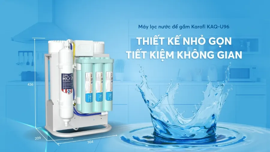Máy lọc nước Karofi KAQ-U96 - hình ảnh thực tế 6