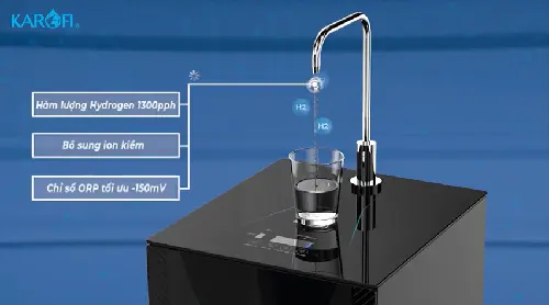 Máy lọc nước Hydro-ion kiềm Karofi KAE-S65 - hình ảnh thực tế 3