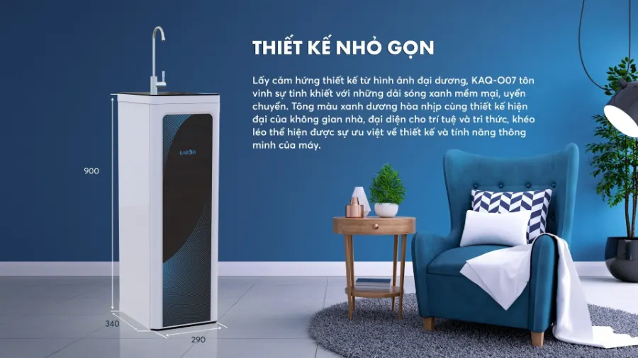 Máy lọc nước Karofi KAQ-O07 - hình ảnh thực tế 3