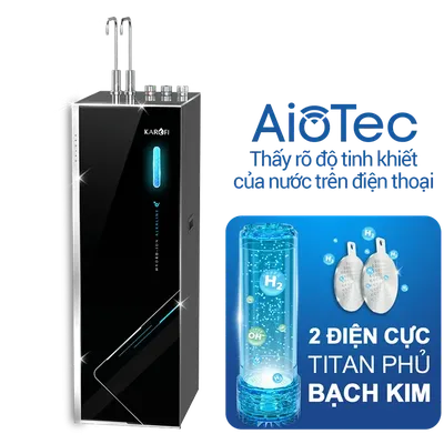Máy lọc nước nóng lạnh Hydro-ion kiềm Karofi KAE-S85