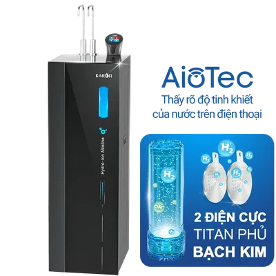 Máy lọc nước nóng lạnh Hydro-ion kiềm Karofi KAE-S86